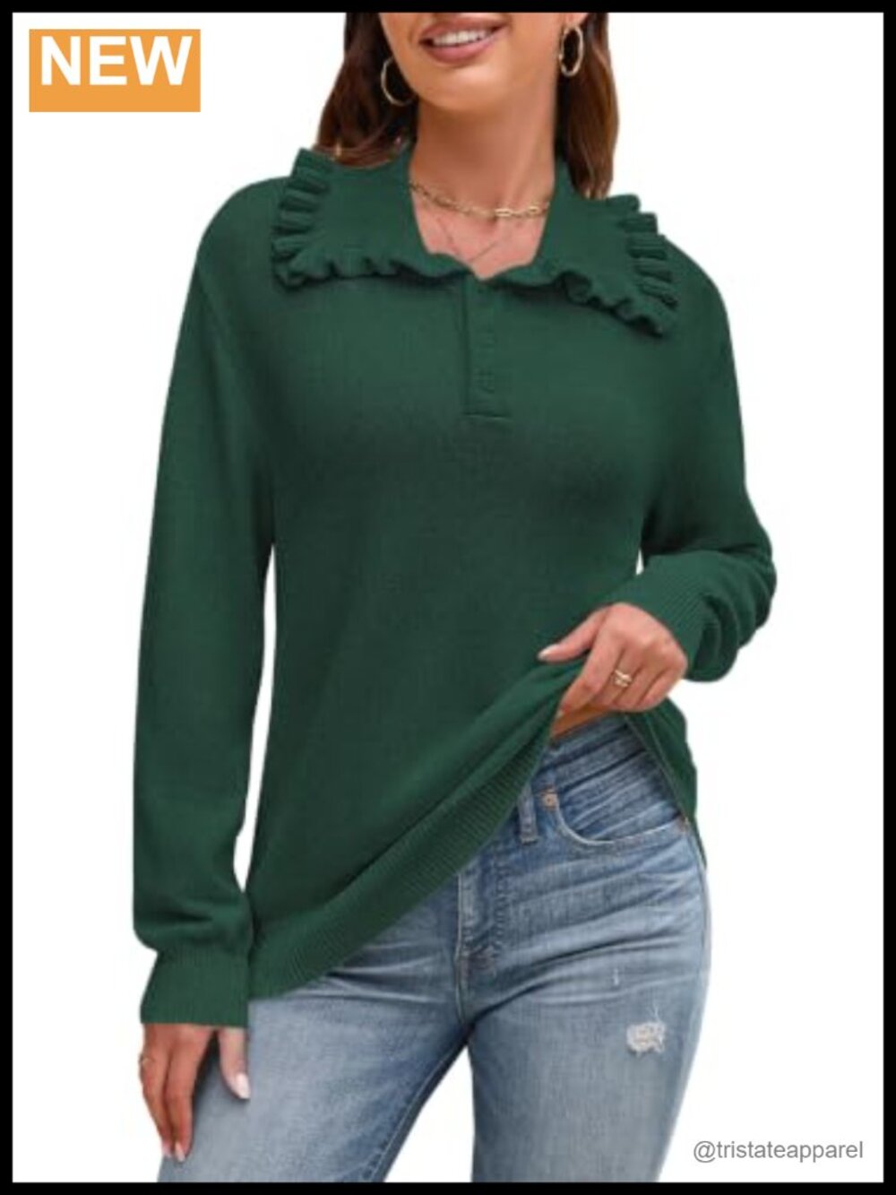 Women's Peter Pan Collar Cable Knit Pullover Sweater Long Sleeve Button Down